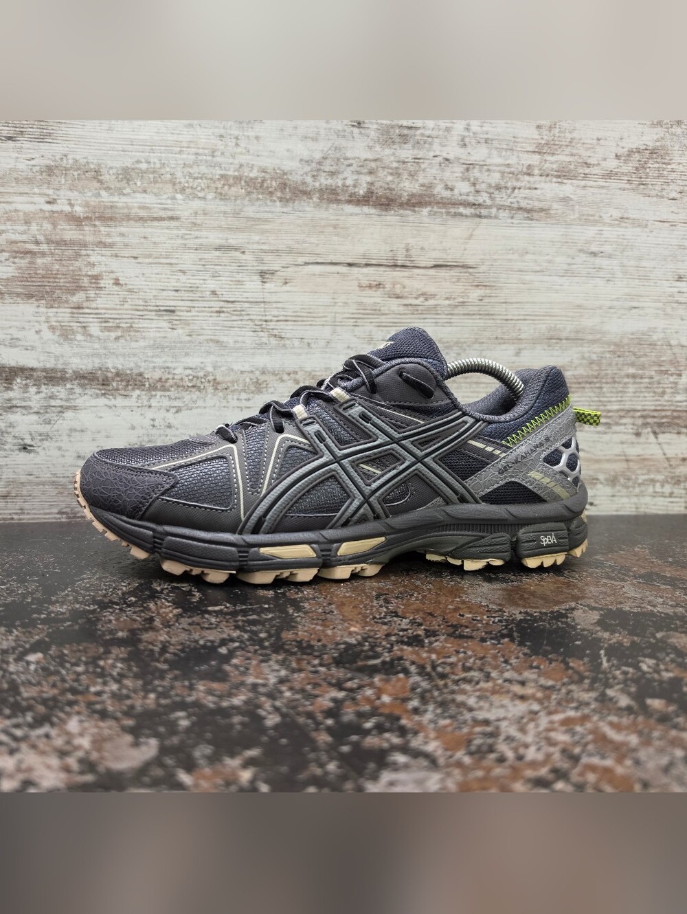 Mens Asics Gel Kahana 8 Trail Running Shoes Sz 9 Used 1011B387